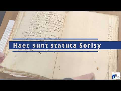 Haec sunt Statuta Sorisy. Un’edizione filologica degli Statuti di Soriso.