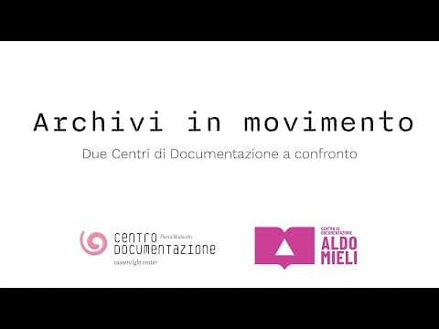 Archivi in movimento