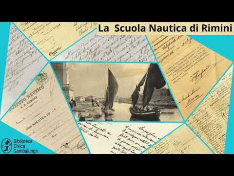 Carte di mare della scuola di mare che non c'è più