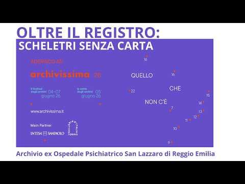 Oltre il registro: scheletri senza carta