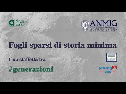Fogli sparsi di storia minima
