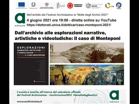 Dall'archivio alle esplorazioni narrative, artistiche e videoludiche: il caso di Monteponi